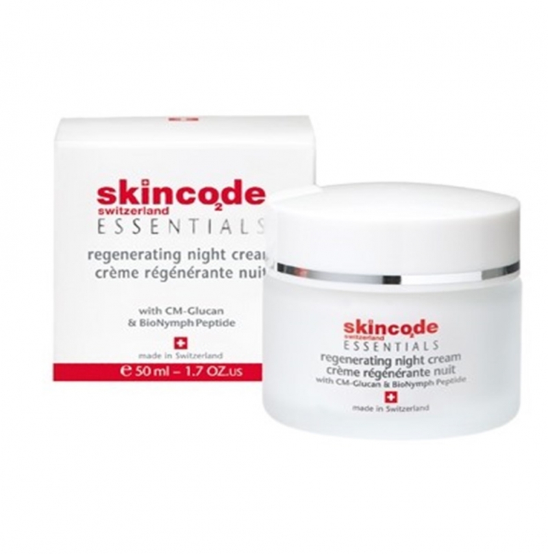 Kem tái tạo và phục hồi da lão hóa ban đêm Skincode exclusive regenerating night cream